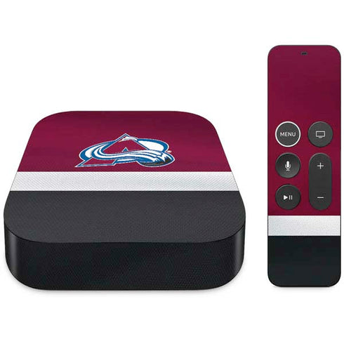 NHL Colorado Avalanche Jersey Apple TV Skin